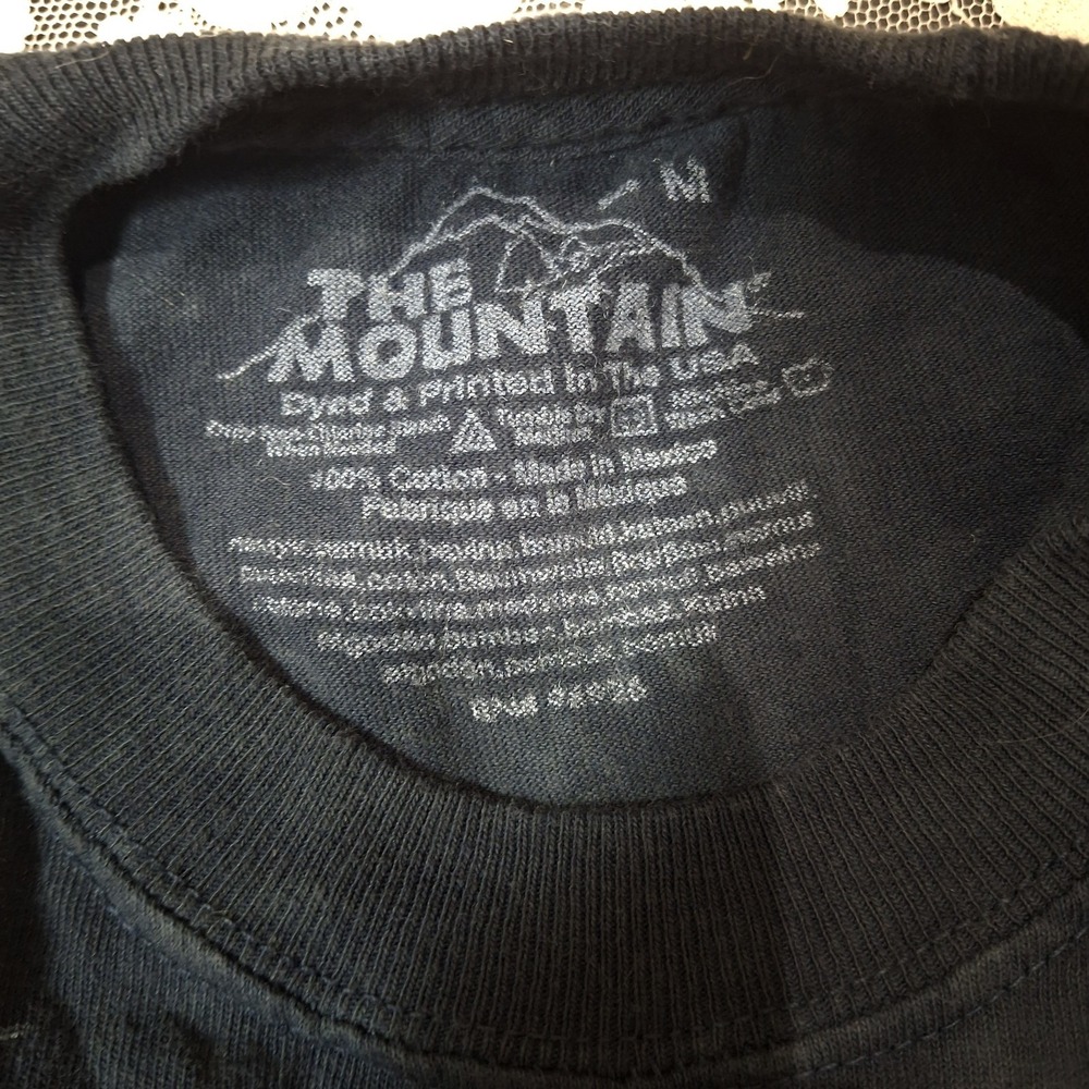 The Mountain Vintage Black Cat Ouija Board T-Shirt Magic Fantasy Wicca Tie Dye M - Picture 8 of 9